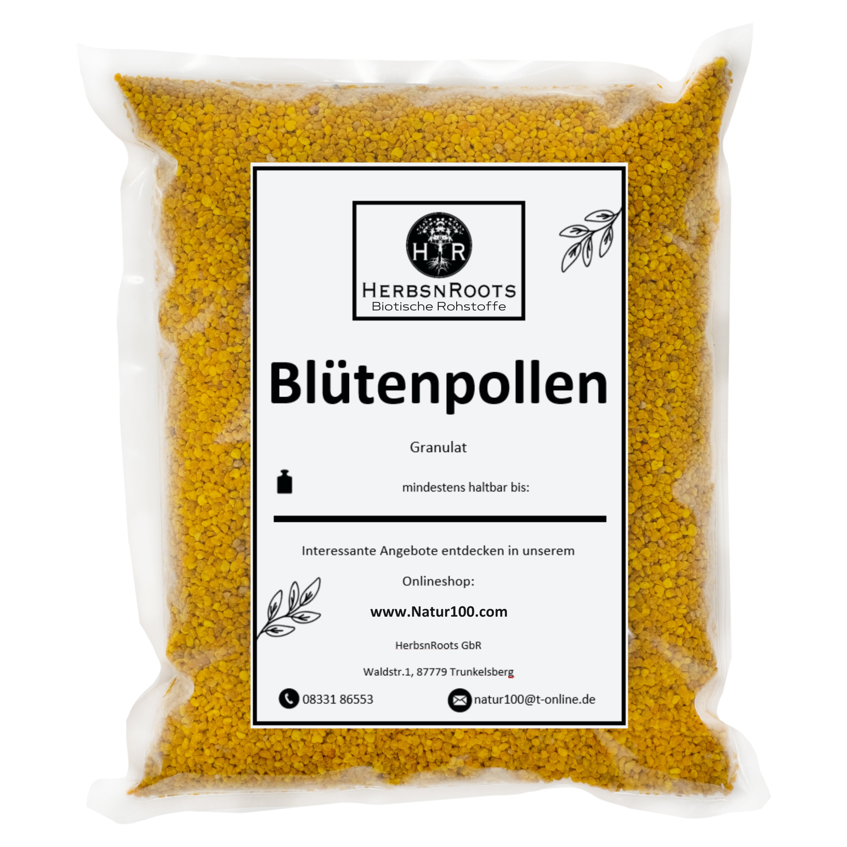 Blütenpollen - Bee pollen - flower pollen