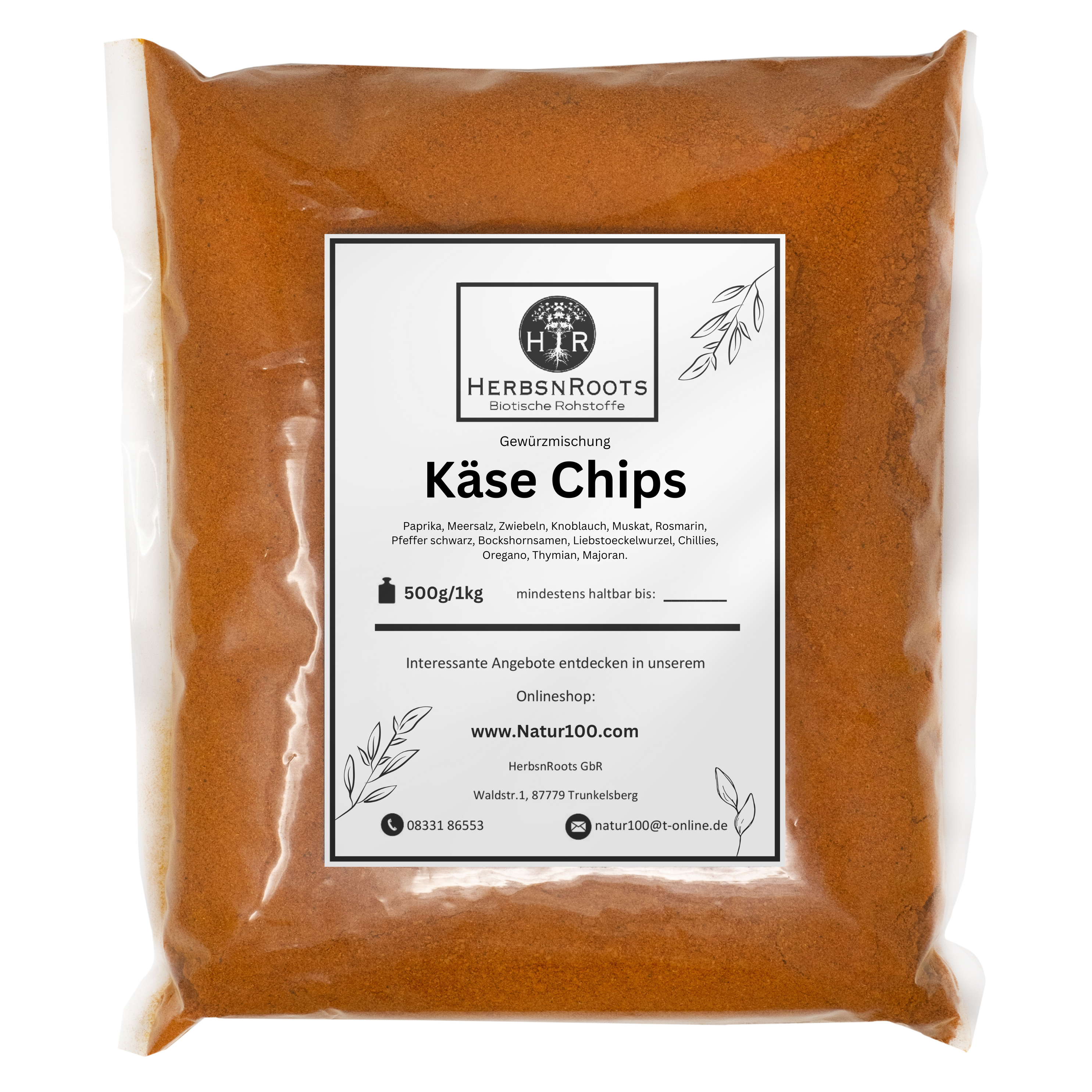 Käse-Chips Gewürz "Western"