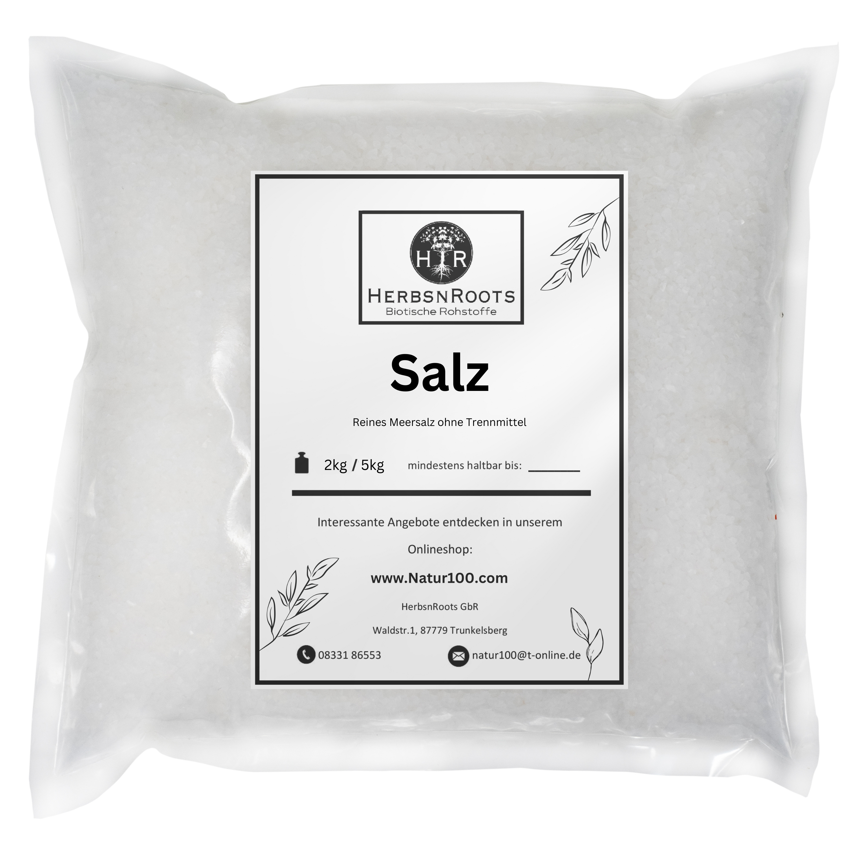 Salz für Salzmühle